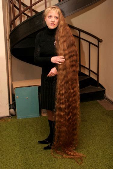 Real Life Rapunzel Woman With Longest Hair In Europe Long Hair Ladies