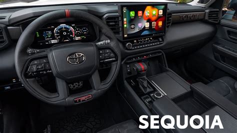 2023 Toyota Sequoia Interior Design And Features Youtube