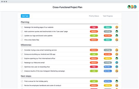 Project management is the practice of initiating, planning, executing, controlling, and closing the work of a team to achieve specific goals and meet specific an open source, free, high performance, stable and secure java application business platform of project management and document. 11 Templates to Help You Plan and Manage Your Next Project ...