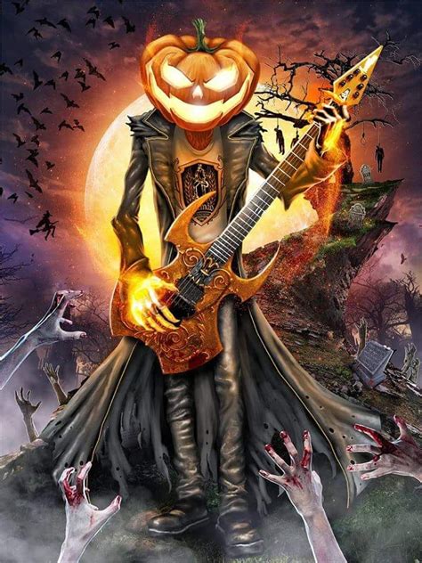 Pin By Randi Cassoutt On Metal Bands Halloween Artwork Creature