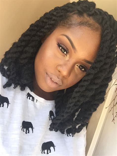 Marley twists are one of the most popular protective hairstyles. Medium length Marley/Havana twists. Lob (long bob) twists ...