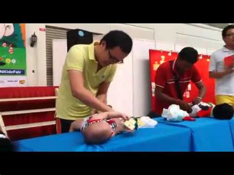 He was going by baby. The Diaper Changing Contest - YouTube