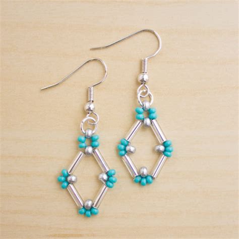 Bugle Bead Earrings