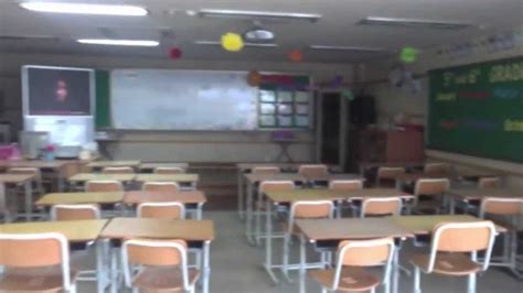 South Korea Esl Classroom Tour Youtube