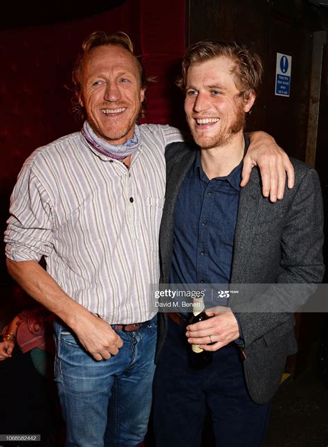 Jerome Flynn And Johnny Flynn Attend The Press Night After Party For Jerome Flynn Johnny