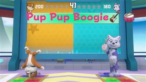 Pup Pup Boogie Rubble 🥁🥁🥁paw Patrol Mighty Pups Save Adventure Bay