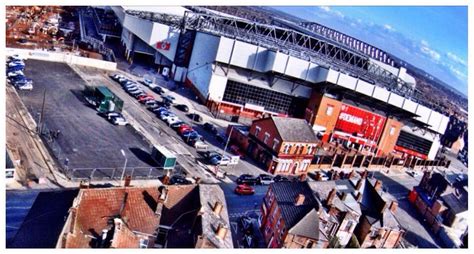 Drone Footage Shows Anfield Redevelopment And Sunshine Over Goodison