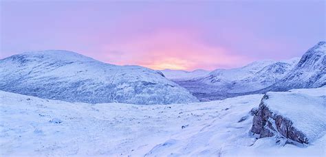 Hd Wallpaper White Glacier Mountain With Sunrise Background A Gaelic