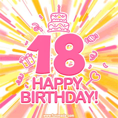 Congratulations On Your 18th Birthday Happy 18th Birthday  Free Download