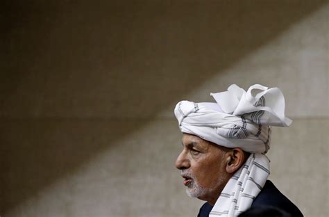 Ashraf Ghani Departing Afghan President Who Failed To Make Peace With
