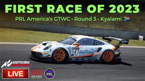 Racing At My Best Track X Prl Gtwc Round Kyalami X Assetto Corsa