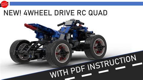Lego Moc 4 Wheel Drive Rc Quad Roelofs Creations By Roelofs Creations