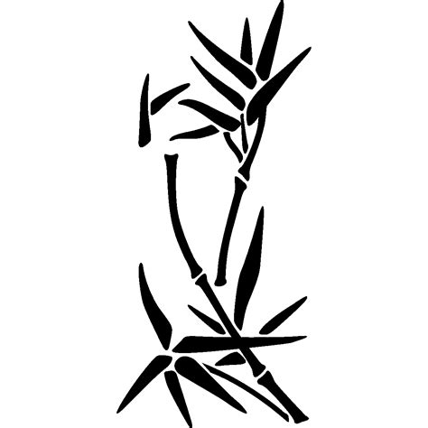 Bamboo flowerpot tree hd image free png. Sticker Pousse Bambou - Stickers Fleurs & arbres ...