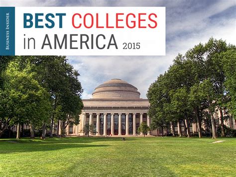 The 50 Best Colleges In America 2015 Business Insider