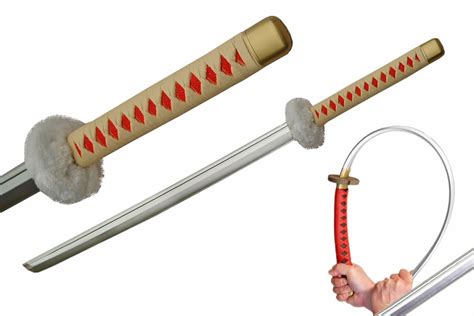 39 Samurai Foam Larp Sword Tan And Red Larp Sword Samurai Swords Sword