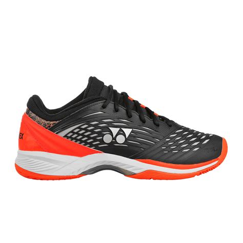 Buy Yonex Power Cushion Fusion Rev 2 Clay Court Shoe Men Black Orange