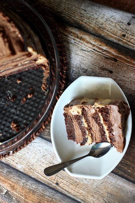This chocolate mousse recipe has been in my family for as long as i can remember, and it's so old fashioned that it uses eggs whites instead of whipped this chocolate mousse recipe is also so old that you didn't even cook the egg yolks into the melted chocolate. 10-Layer Chocolate Caramel Mousse Cake | Mind Over Batter