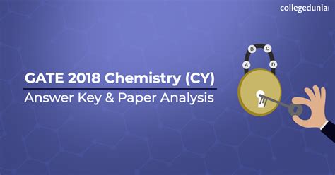As the gate 2022, the final answer key will be released after the commencement of the examination, candidates will be notified once after the answer keys are released by the conducting authority. Gate Chemistry 2018 Answer Key | Entrance exam, Chemistry ...
