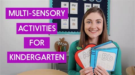 Free Materials And Ideas Multi Sensory Activities For Kindergarten Youtube