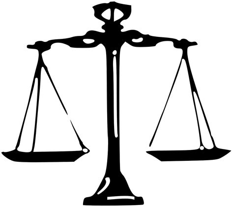 Waage Gerechtigkeit Gesetz Kostenlose Vektorgrafik Auf Pixabay