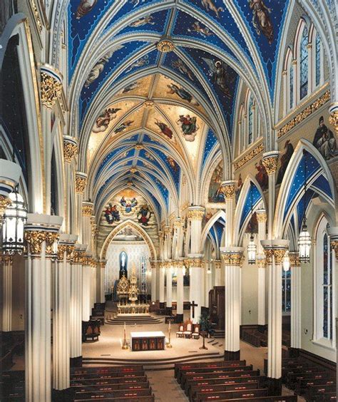 Basilica Of The Sacred Heart Univ Of Notre Dame Notre Dame
