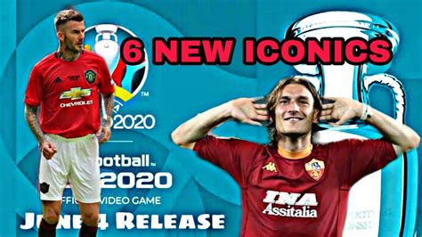 Now that it's been out for a little while, let's see what all the fuss is about. Euro 2020 updates Pes 2020 || 6 new Iconics - YouTube