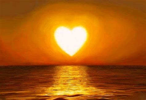 Sunrisesunsets Heart Lights Heart In Nature Sun