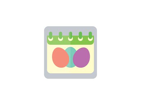 Easter Illustration Calendar Icon Graphic By Sweetmangodsn · Creative