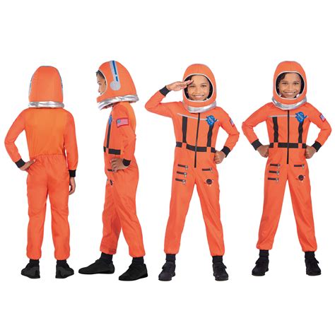 Child Astronaut Fancy Dress Spaceman Costume Spacesuit Book Week Kids