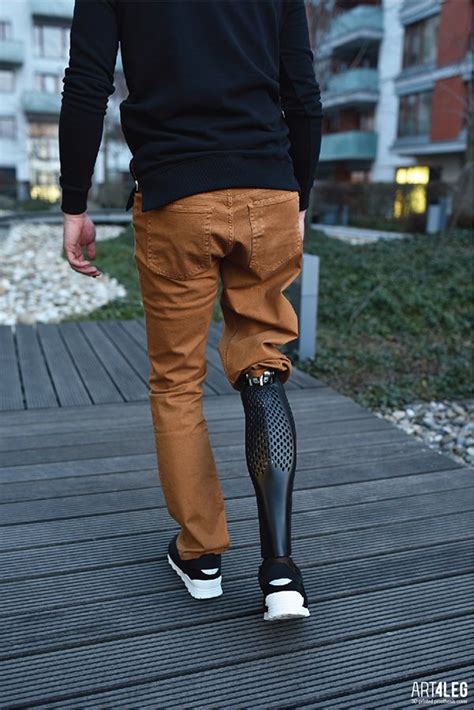 Customized 3d Printed Prosthetic Leg Cover Design By Tomas Vacek