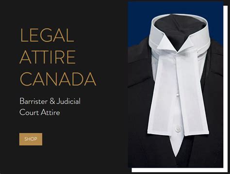 Barristers And Judicial Court Apparel Legal Attire Canada