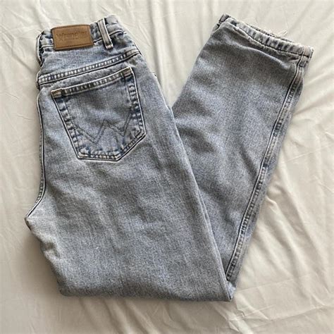 These Jeans Are A Rare Find Vintage Wrangler Light Depop