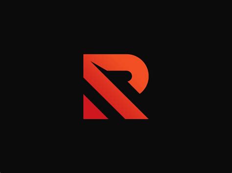 Letter R Gaming Logo