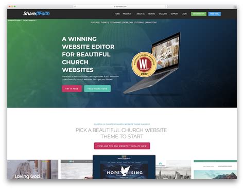 21 Best Church Website Builders To Spread Gods Word 2021 Avasta