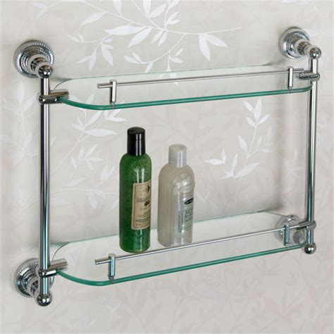 Shop for bathroom glass shelf online at target. Farber Tempered Glass Shelf - Two Shelves - Bathroom