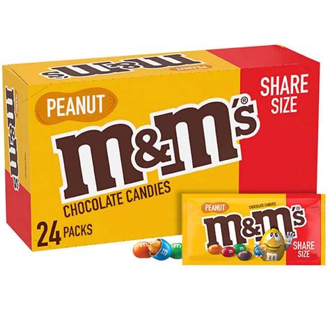 Mandms Peanut Chocolate Candies 48 Box Ubicaciondepersonascdmxgobmx