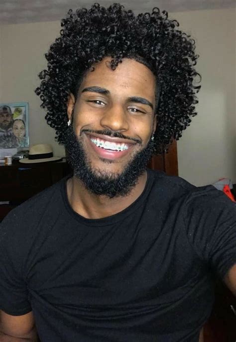 hairstyles for black guys with long curly hair kelley sears