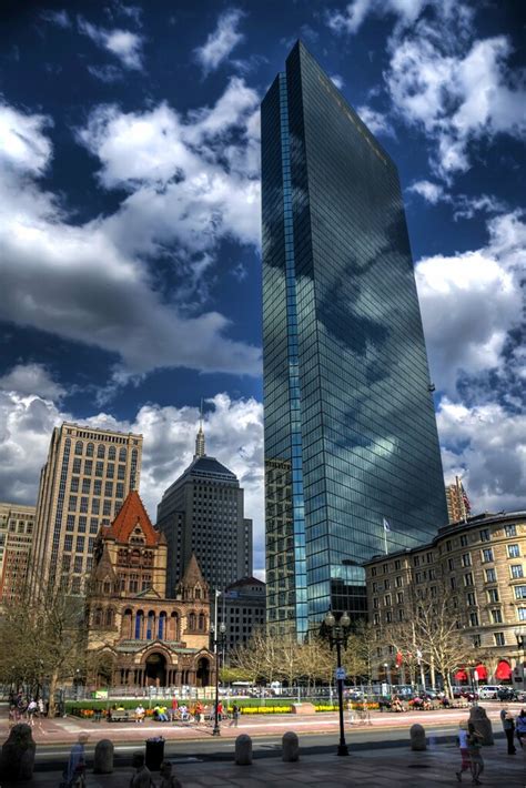 The tower was designed by henry n. John Hancock Tower | John Hancock Tower in Boston. I like ...