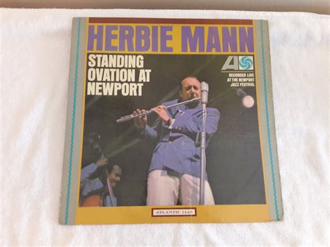 1965 herbie mann standing ovation at newport lp etsy