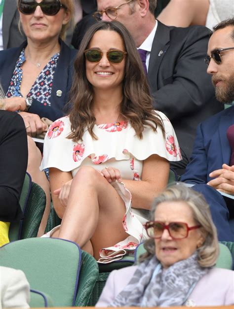 pippa middleton s teases tennis fans with sharon stone moment at wimbledon pippa middleton