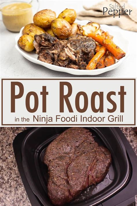 Push on the pressure button and set the timer. Yes, you can make a DELICIOUS Pot Roast in the Ninja Foodi ...