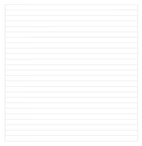 Free 10 Sample College Ruled Paper Templates In Pdf Ms Word