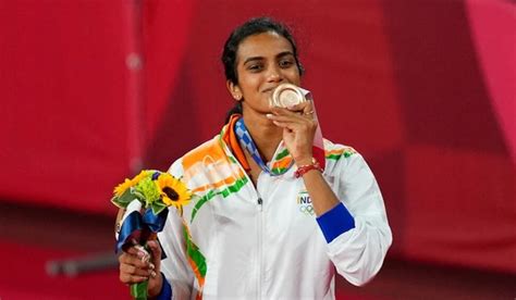 Pv Sindhu Wins Badminton Bronze Creates History With 2nd Olympic Medal