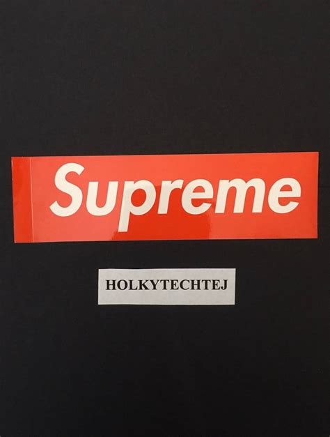 Supreme Supreme Red Box Logo Sticker Grailed