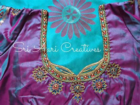 Sri Aari Creatives Designer Blouses Aari Work Bridal And Trendy