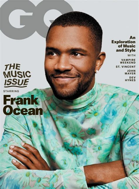 Frank Ocean Covers Gqs Music Issue Rated Randb
