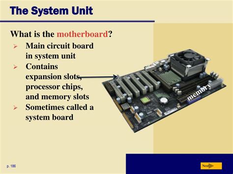 Ppt Chapter 4 The Components Of The System Unit Powerpoint