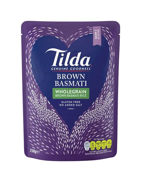 Brown basmati rice is extreme versatility as you can make a significant number of dishes with this 2,000 calories a day is used for general nutrition advice. Tilda Microwave Steamed Brown Basmati Rice 250g | Ally's ...