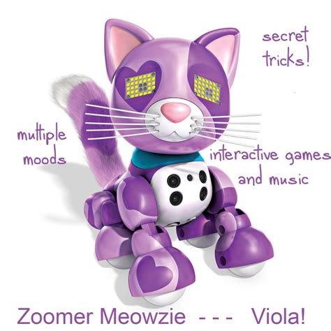 Zoomer Meowzie Viola Is The Violet Or Purple Meowzy Who Loves Being