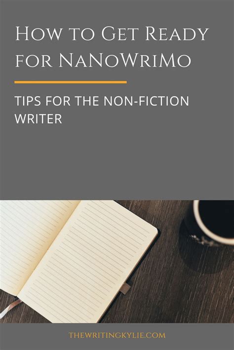 How To Get Ready For Nanowrimo Tips For The Non Fiction Writer — The